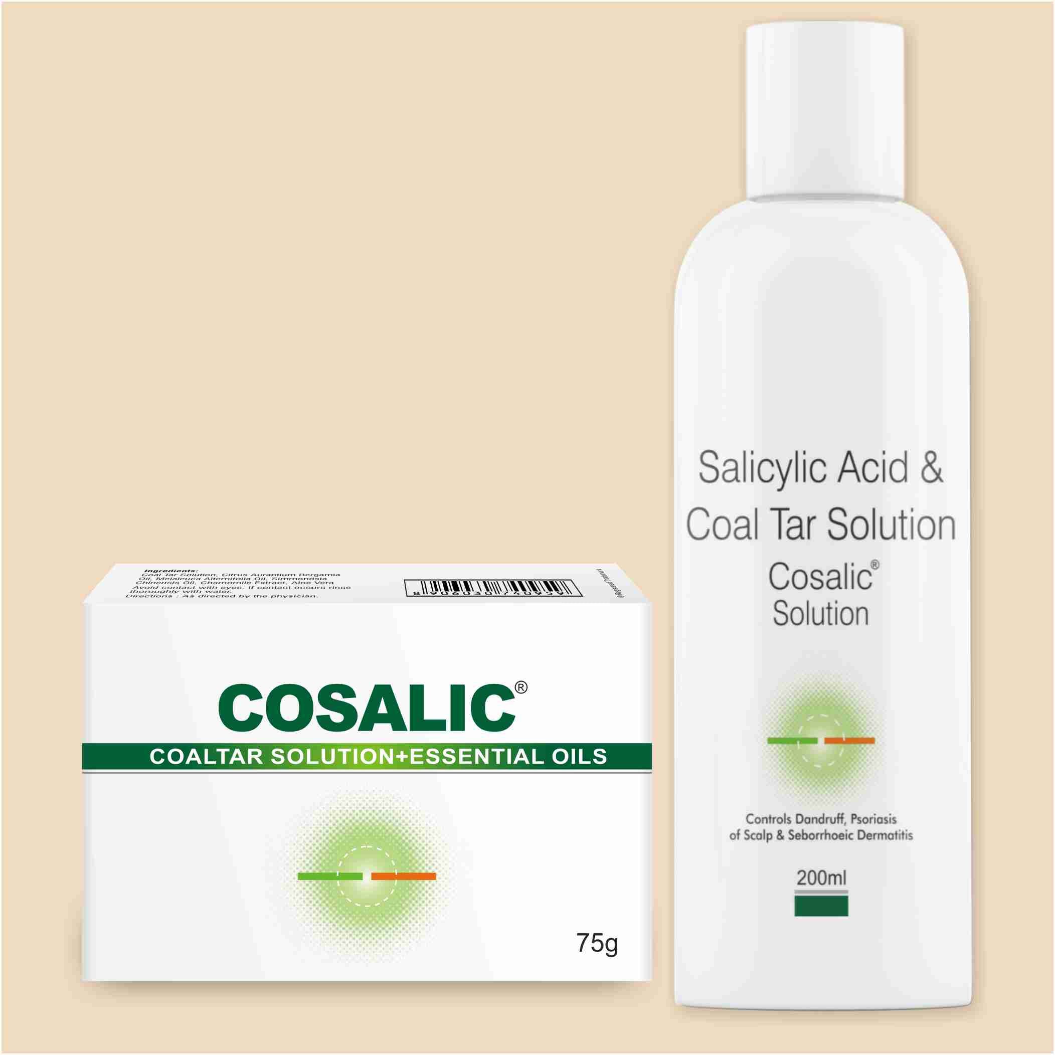 Salve Cosalic Cosalic Coaltar Soap and Ointment Combo Salve Cosalic Cosalic Coaltar Soap and Ointment Combo